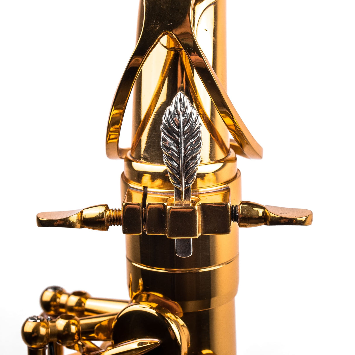 Saxophone ArtTone Booster - Feather Design