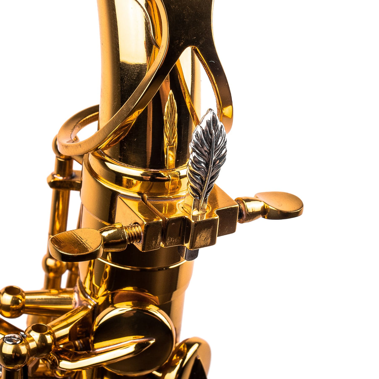 Saxophone ArtTone Booster - Feather Design