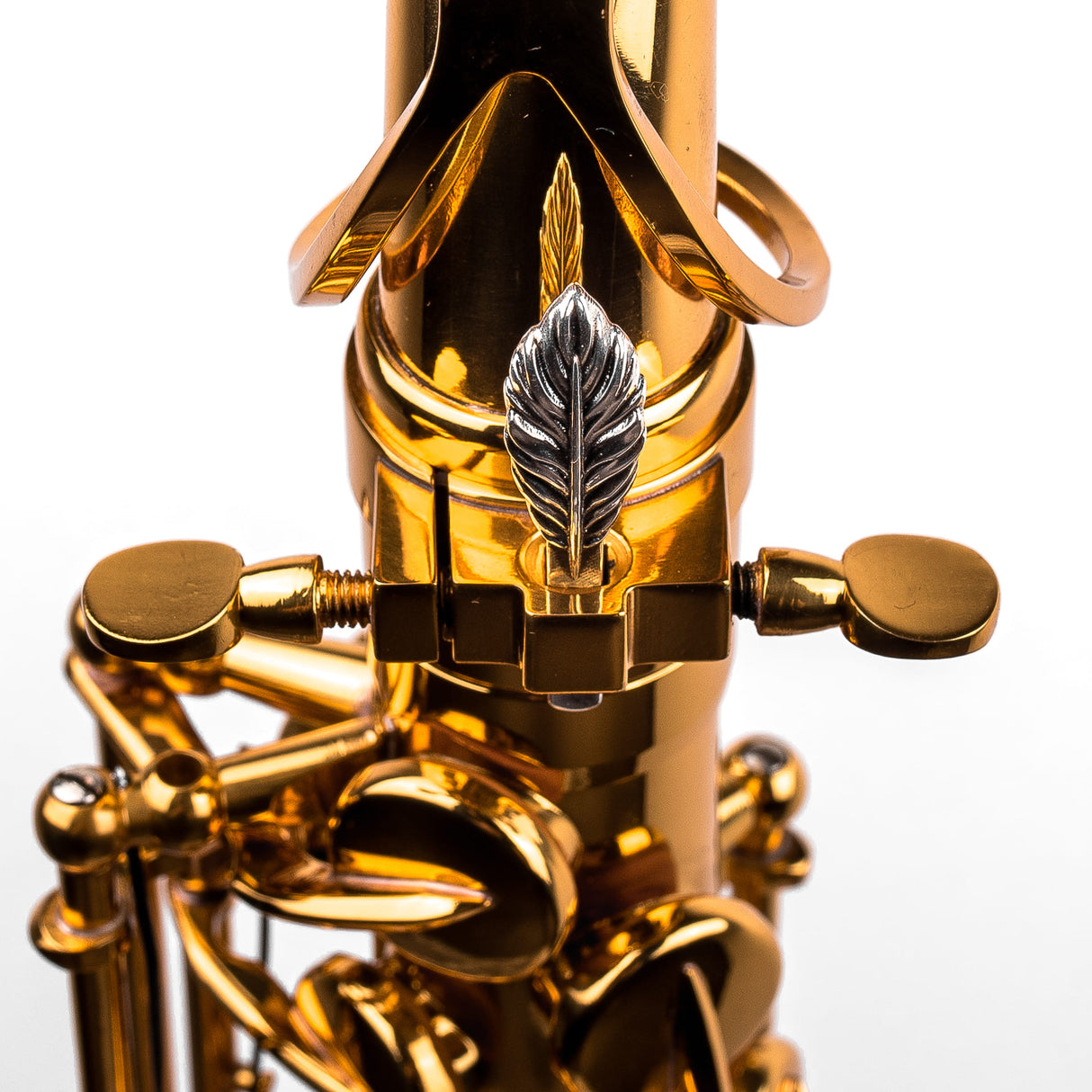 Saxophone ArtTone Booster - Feather Design