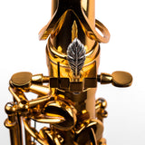 Saxophone ArtTone Booster - Feather Design