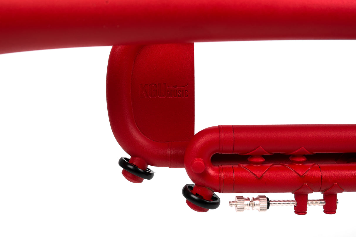 Red Bach Stradivarius 180-37 Trumpet customized by KGUmusic