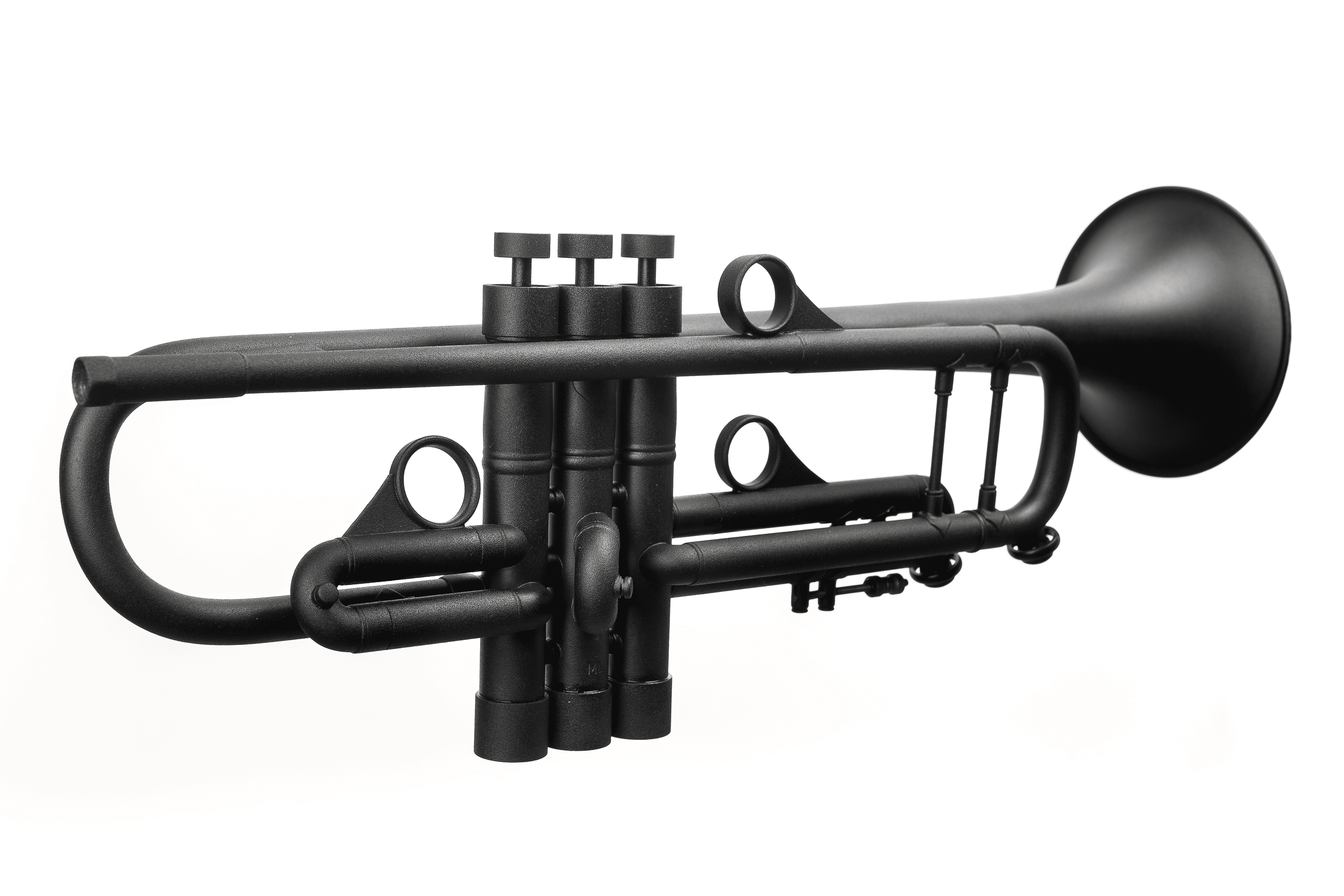 BLACK Bach Stradivarius 37 Trumpet Customized by KGUmusic