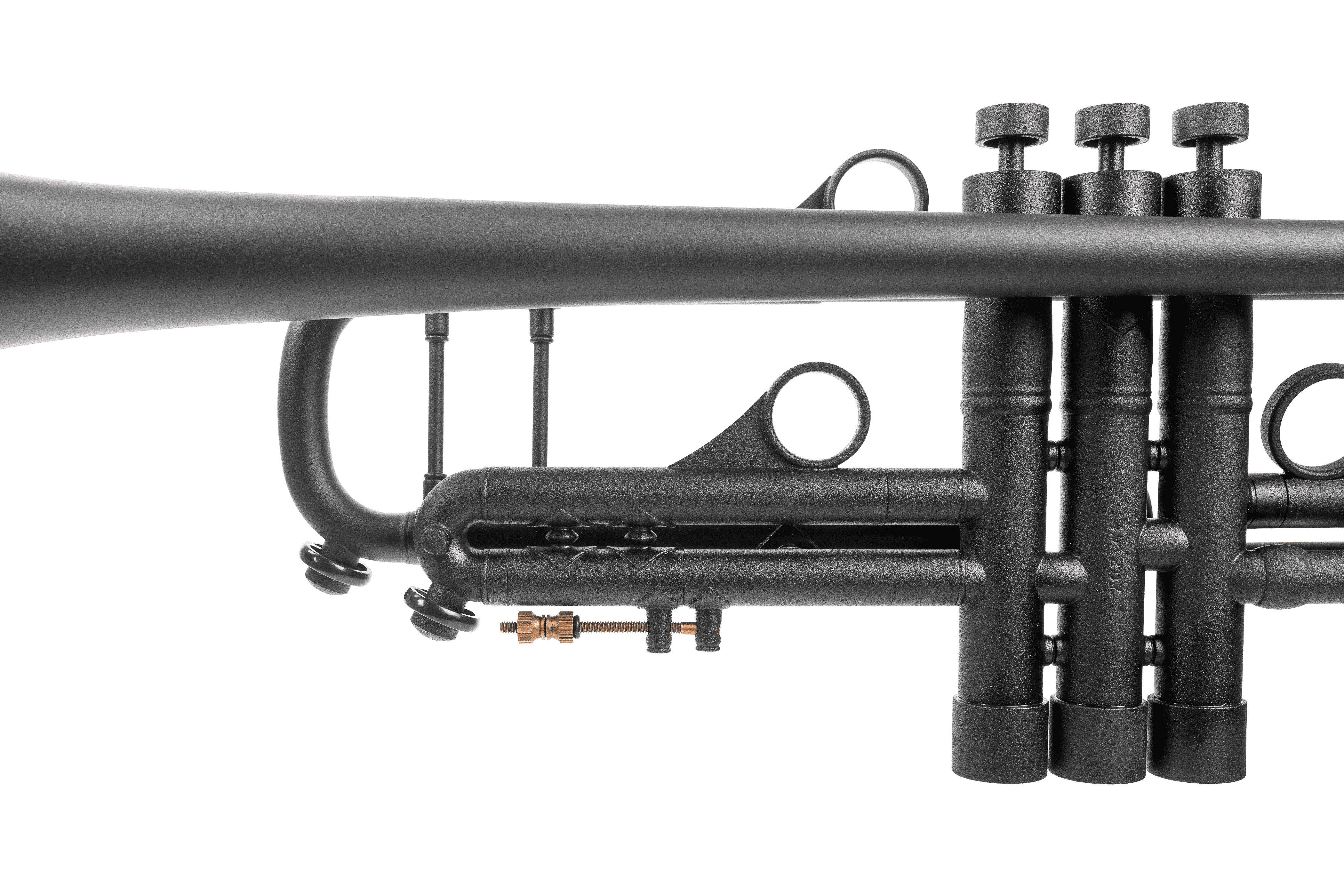 BLACK Bach Stradivarius 37 Trumpet Customized by KGUmusic