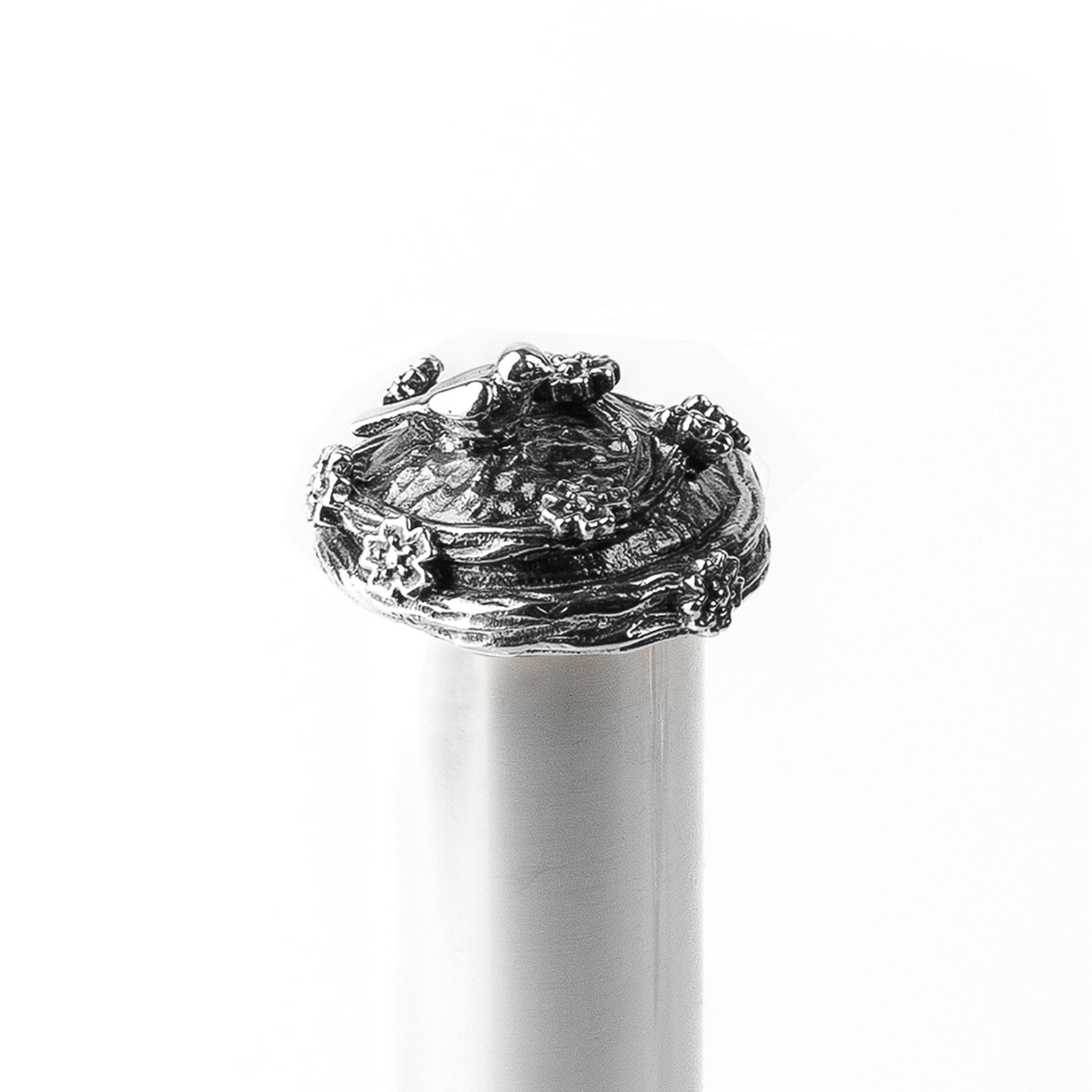BIRD Dark Silver Flute Crown for Yamaha, Pearl, Jupiter | KGUmusic