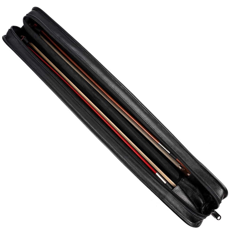 Handcrafted Double Bow Case for Violin, Viola, & Cello | Flotar Leather