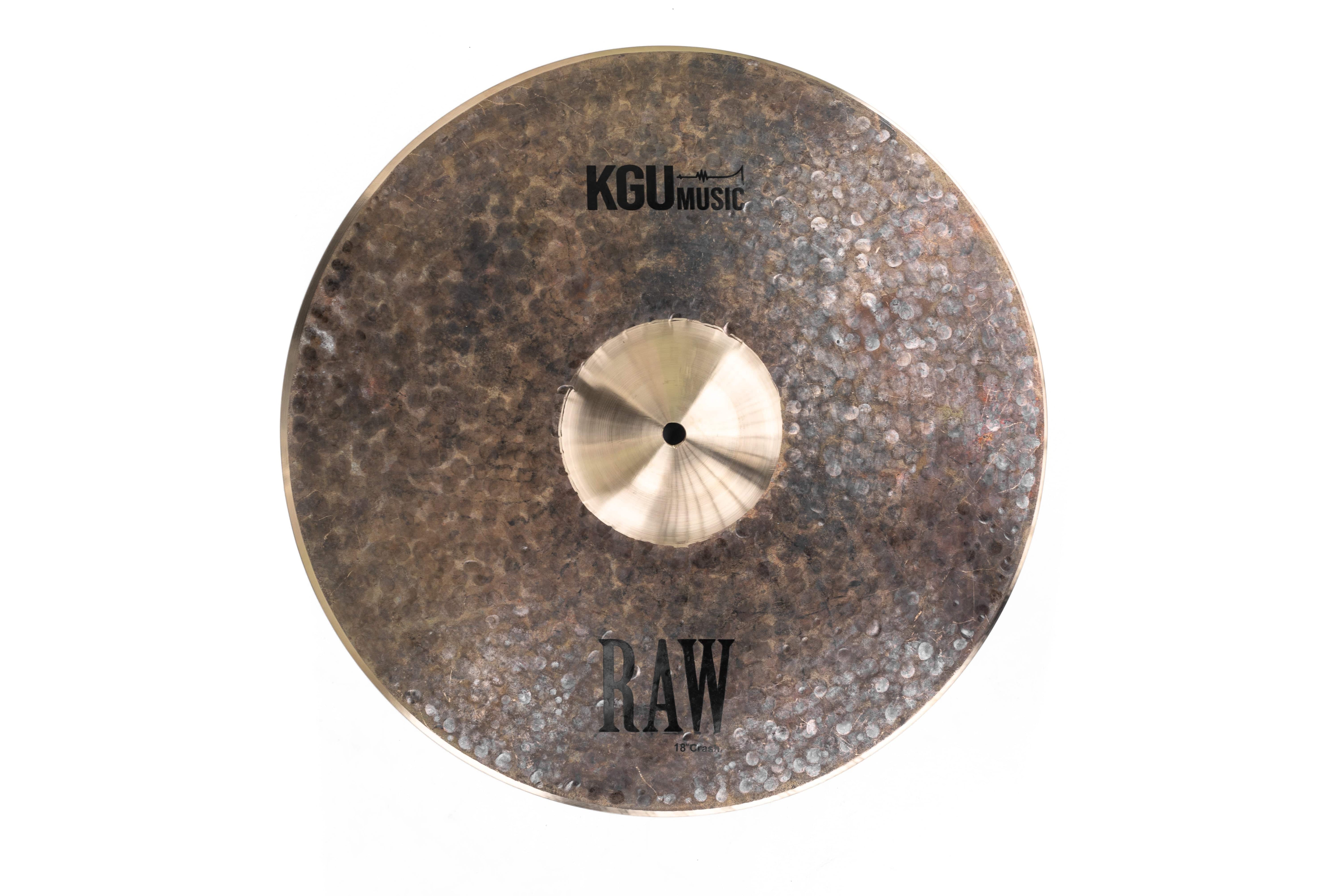 The Crash 18 cymbal from the KGUmusic Raw Series