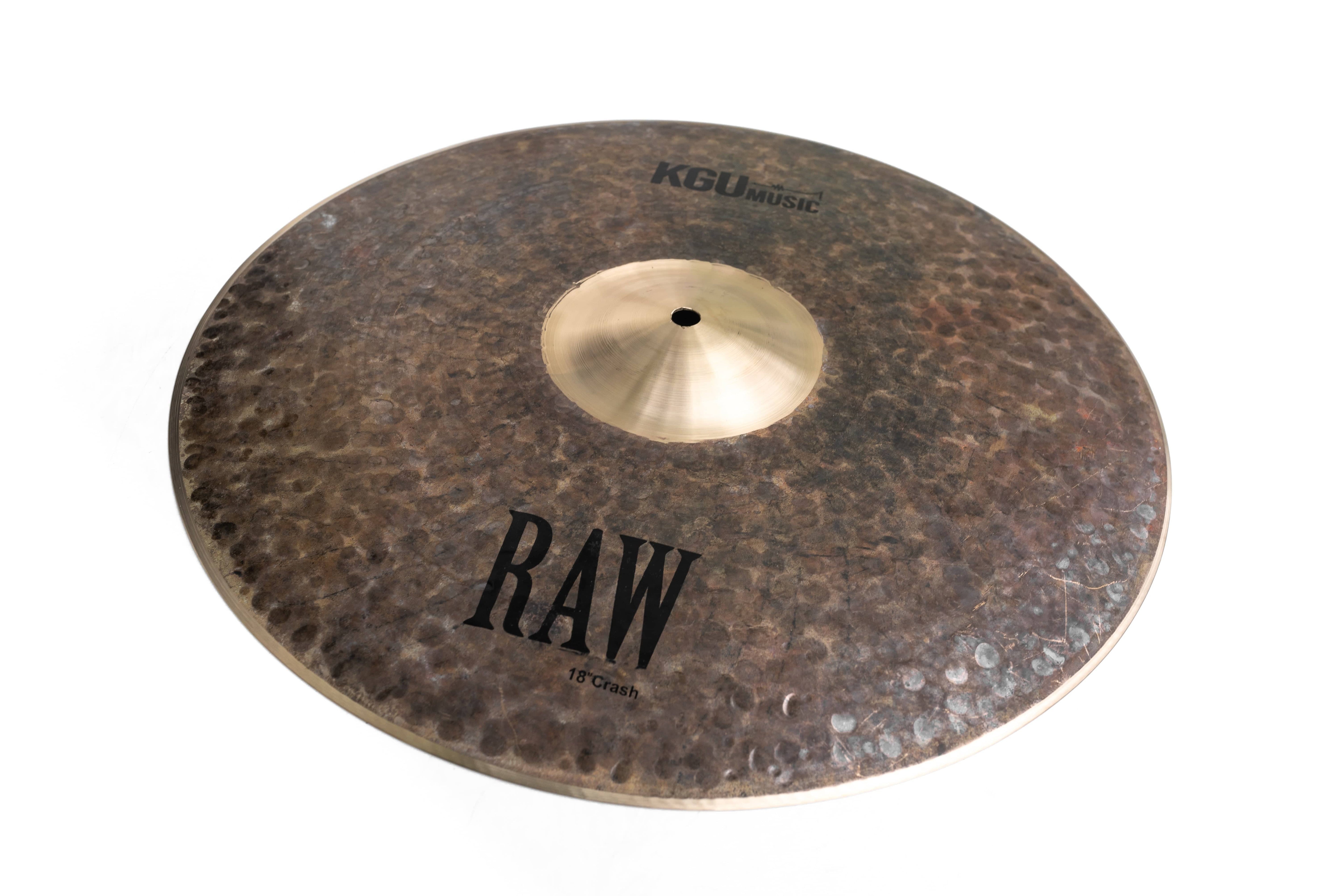 KGUmusic Raw Series Cymbals 4-Piece Set (4D1)