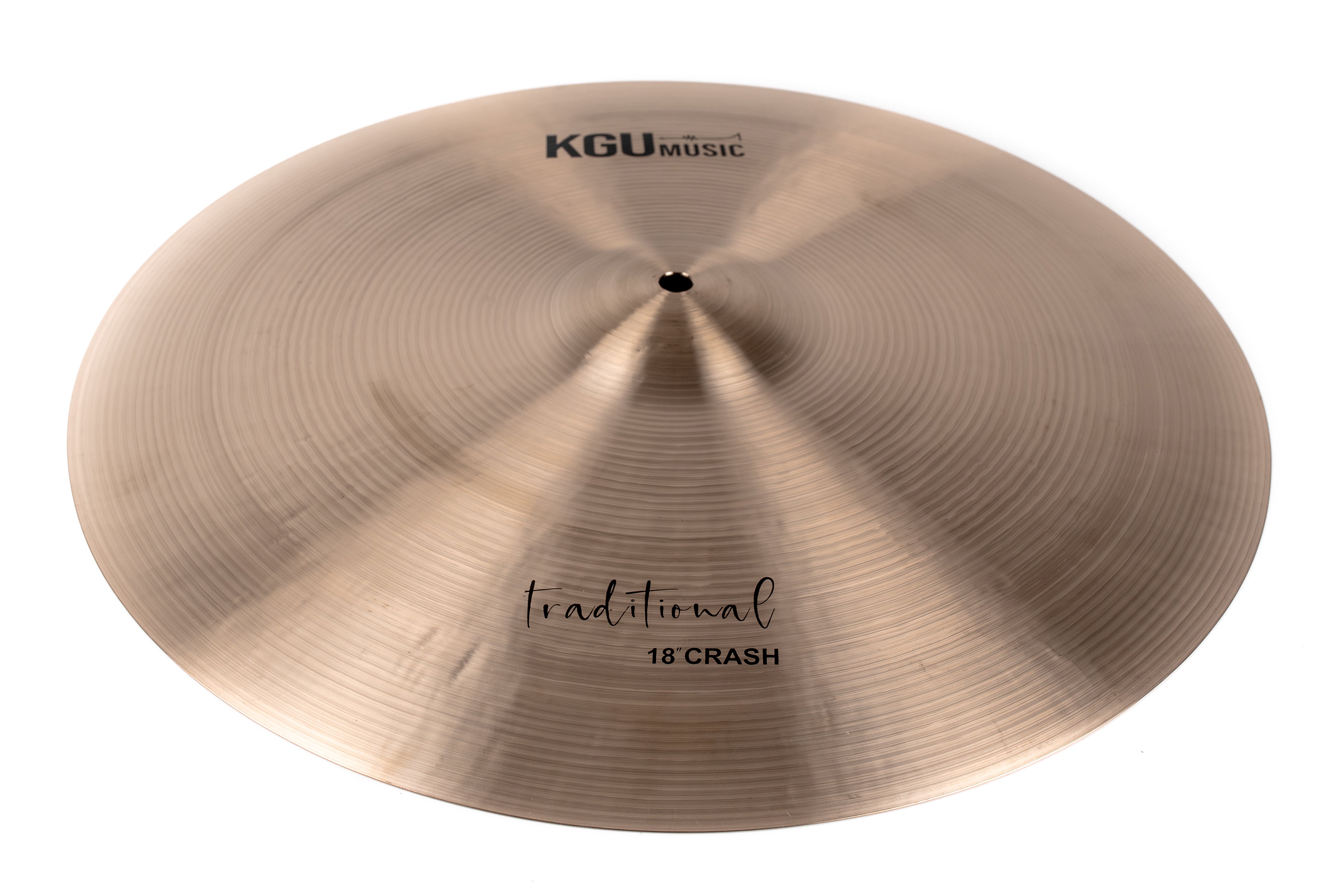 The Crash 18 cymbal from the KGUmusic Traditional Series