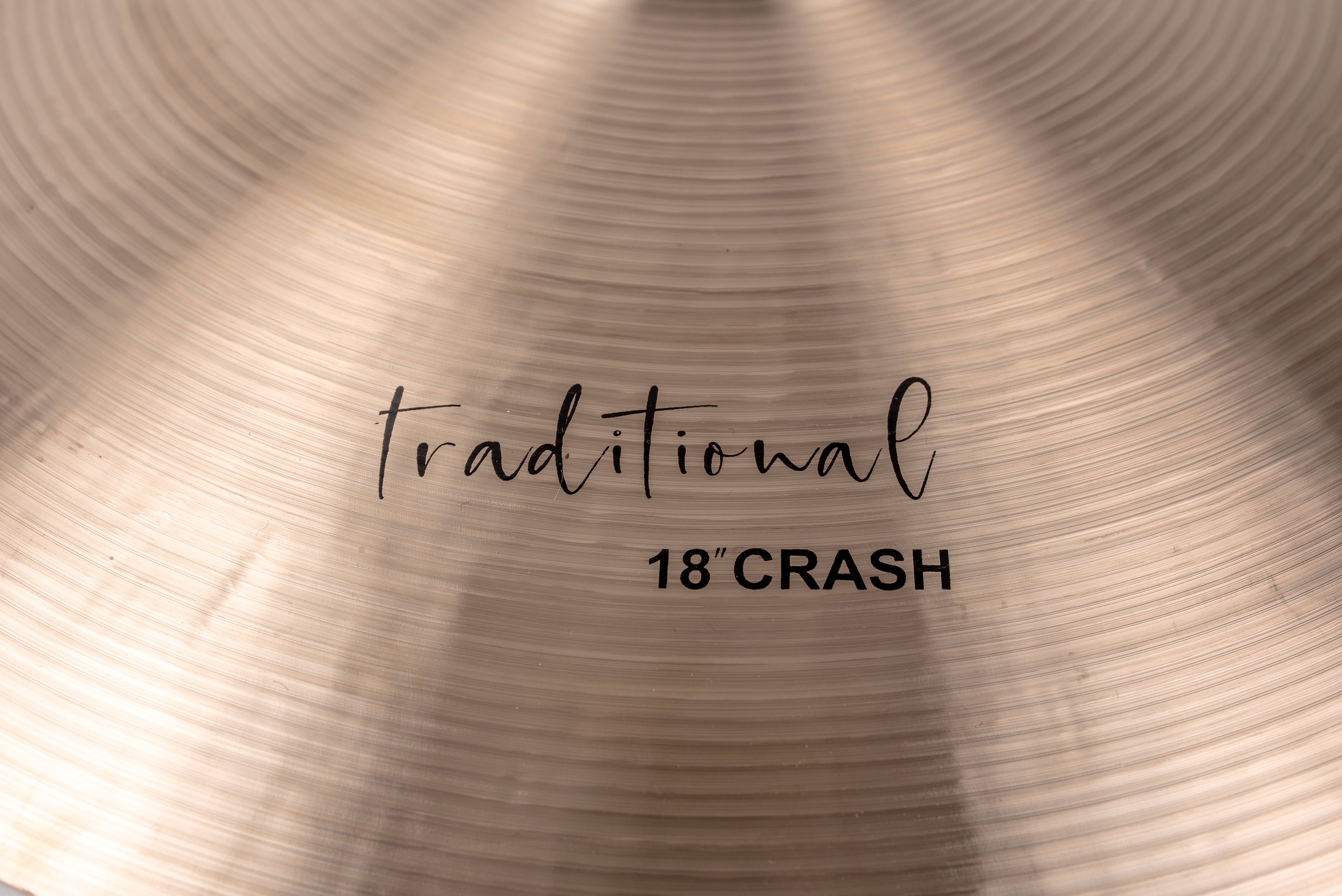 The Crash 18 cymbal from the KGUmusic Traditional Series