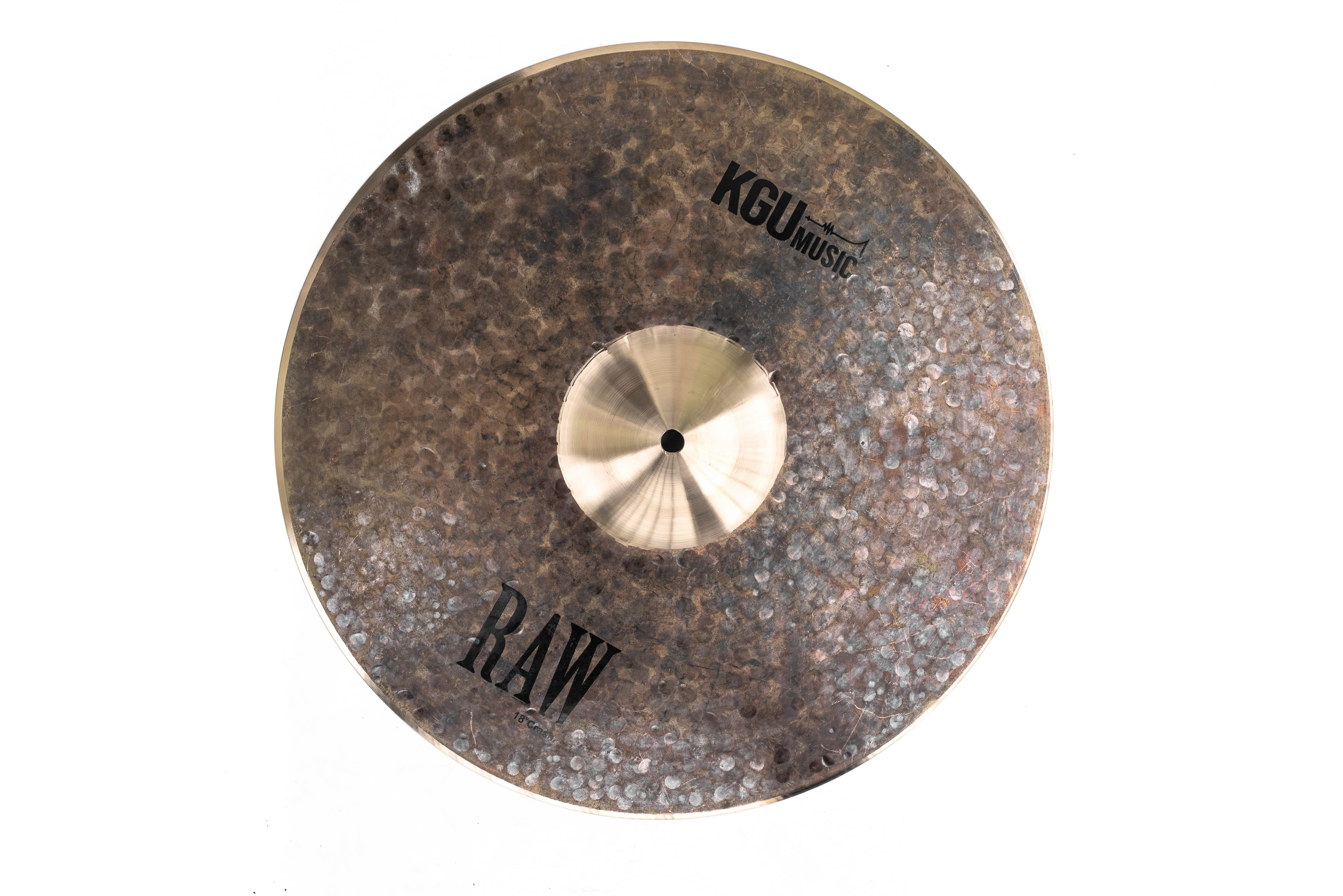 The Crash 18 cymbal from the KGUmusic Raw Series