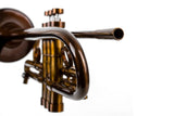 Trumpet KGUmusic Volya – 130 mm Red Brass Bell, Patina, Gloss Lacquer