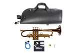 Trumpet KGUmusic Volya – 130 mm Red Brass Bell, Patina, Gloss Lacquer