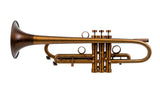 Trumpet KGUmusic Volya – 130 mm Red Brass Bell, Patina, Matte Lacquer