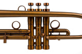 Trumpet KGUmusic Volya – 130 mm Red Brass Bell, Patina, Matte Lacquer