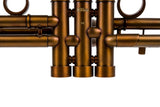 Trumpet KGUmusic Volya – 130 mm Red Brass Bell, Patina, Matte Lacquer