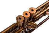 Trumpet KGUmusic Volya – 130 mm Red Brass Bell, Patina, Matte Lacquer