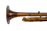 Trumpet KGUmusic Volya – 130 mm Red Brass Bell, Patina, Matte Lacquer