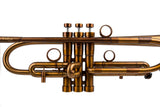 Trumpet KGUmusic Volya – 130 mm Red Brass Bell, Patina, Matte Lacquer