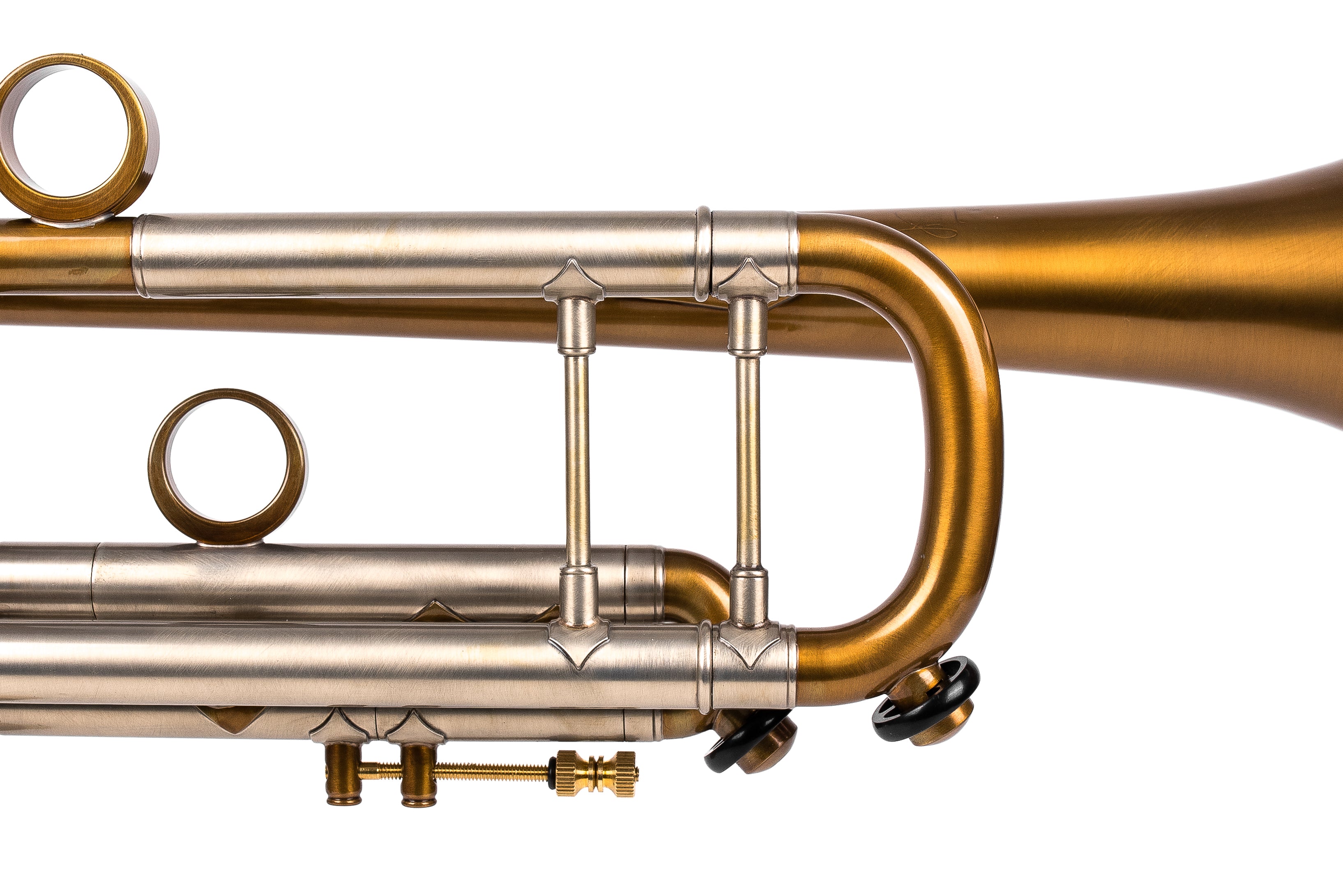 Custom Bach Stradivarius 180-37 "Honey Patina" trumpet by KGUmusic