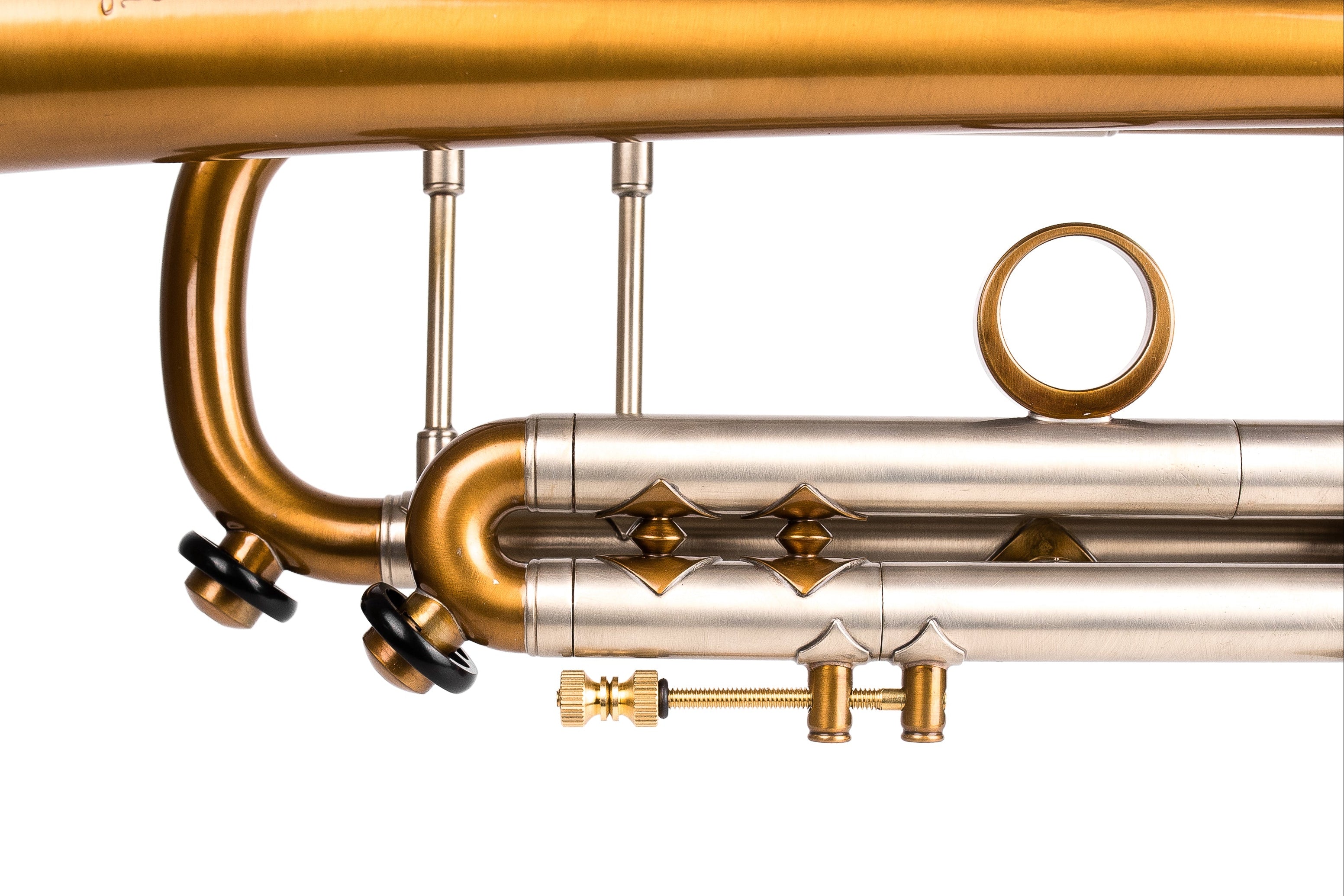 Custom Bach Stradivarius 180-37 "Honey Patina" trumpet by KGUmusic