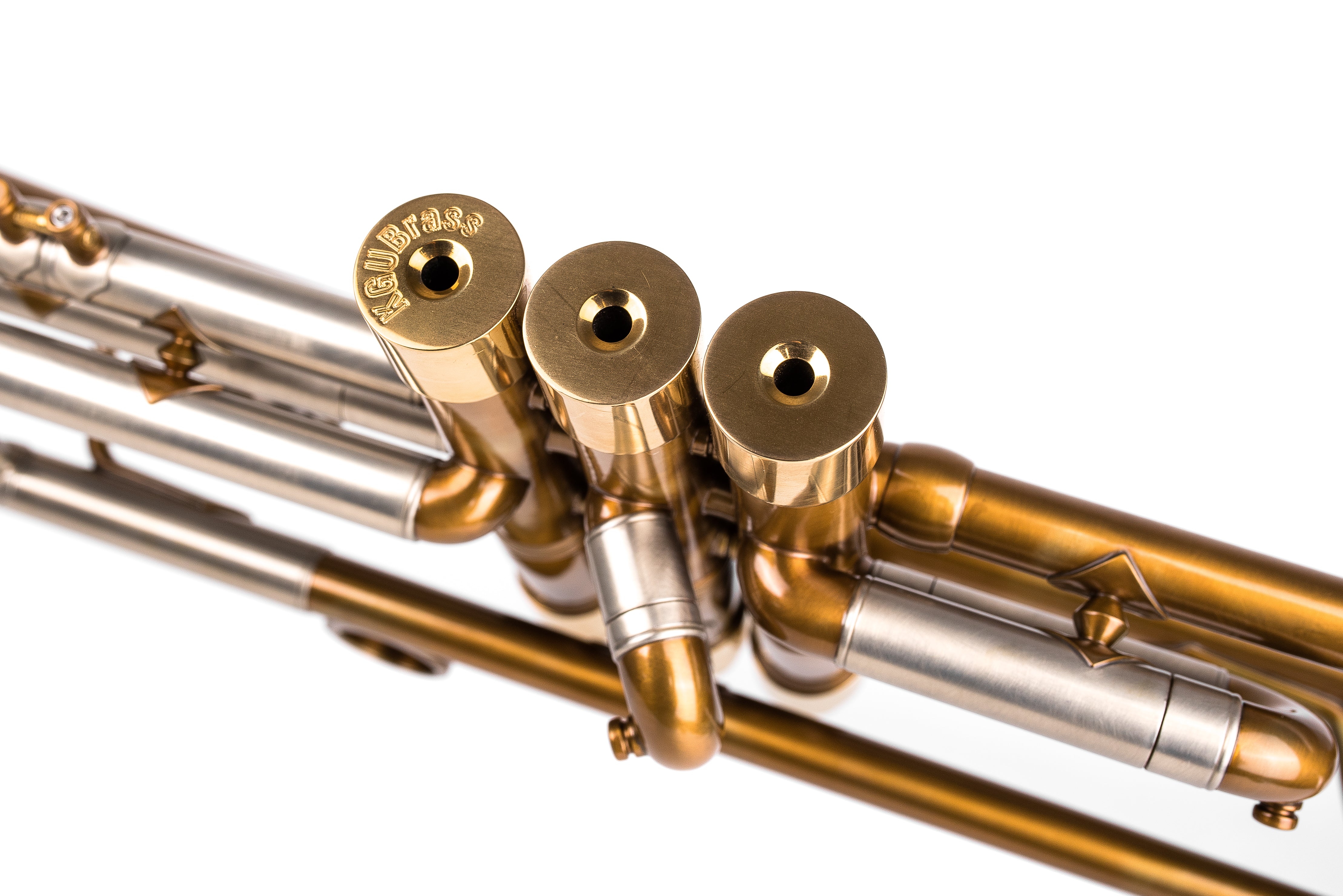 Custom Bach Stradivarius 180-37 "Honey Patina" trumpet by KGUmusic