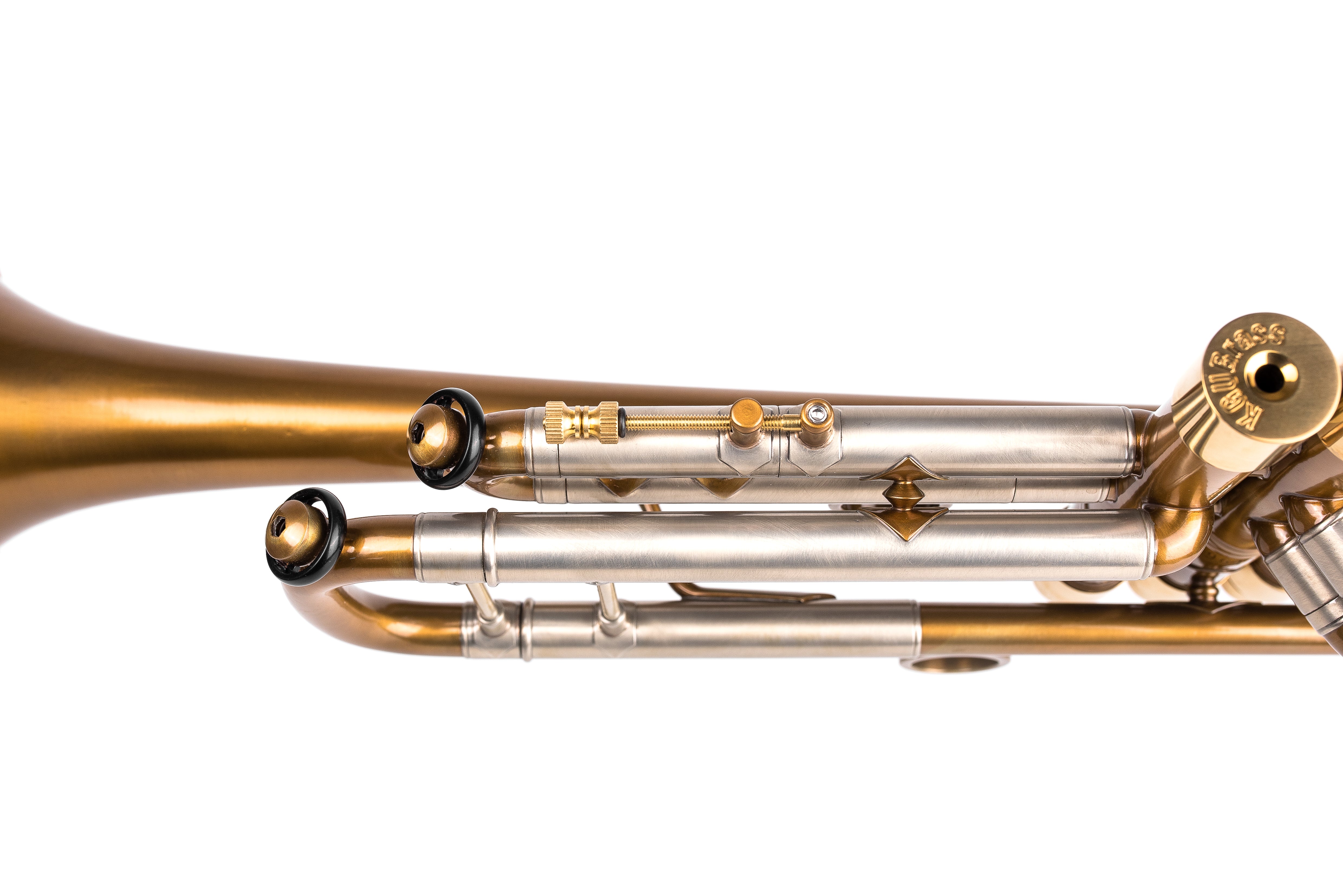 Custom Bach Stradivarius 180-37 "Honey Patina" trumpet by KGUmusic