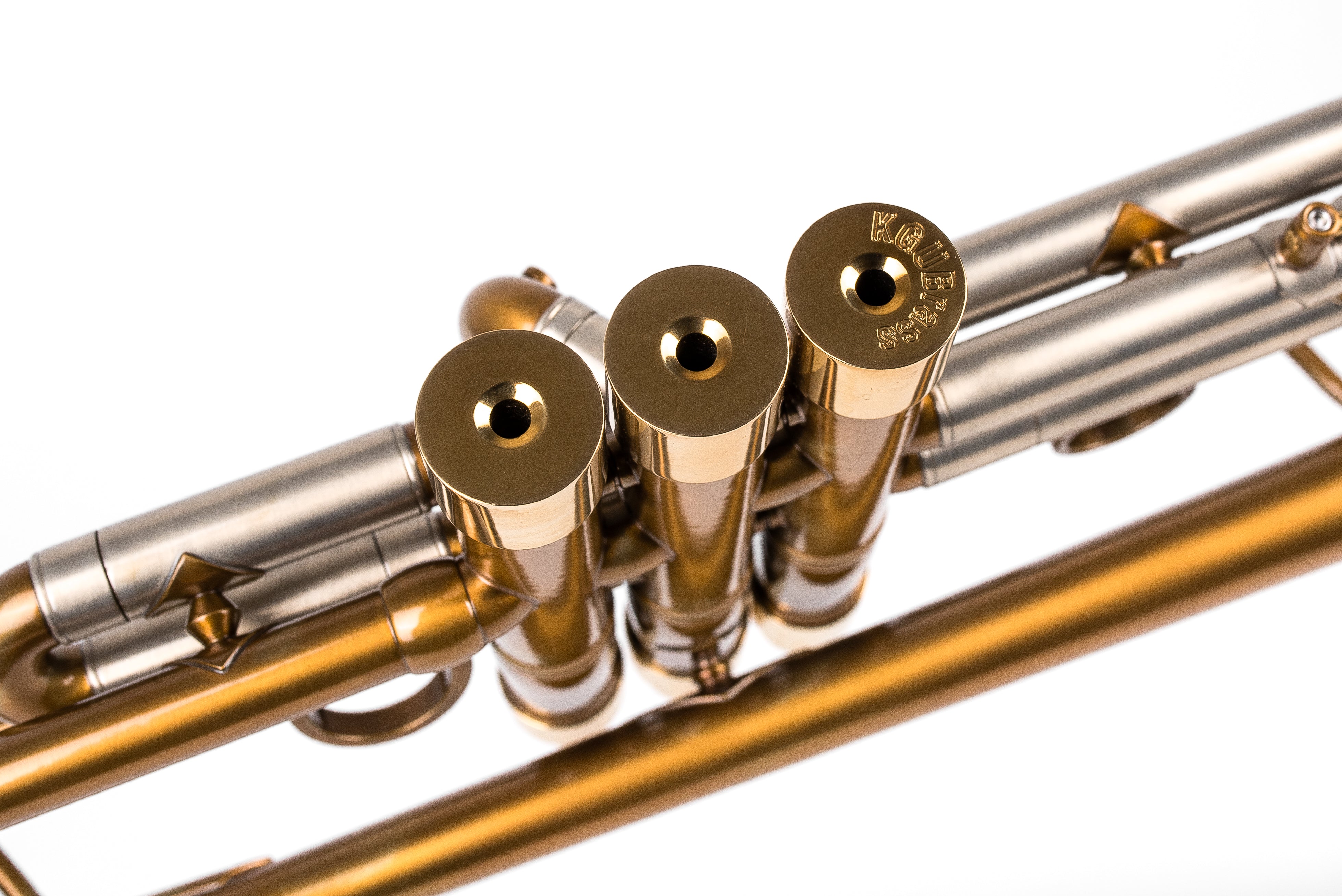 Custom Bach Stradivarius 180-37 "Honey Patina" trumpet by KGUmusic