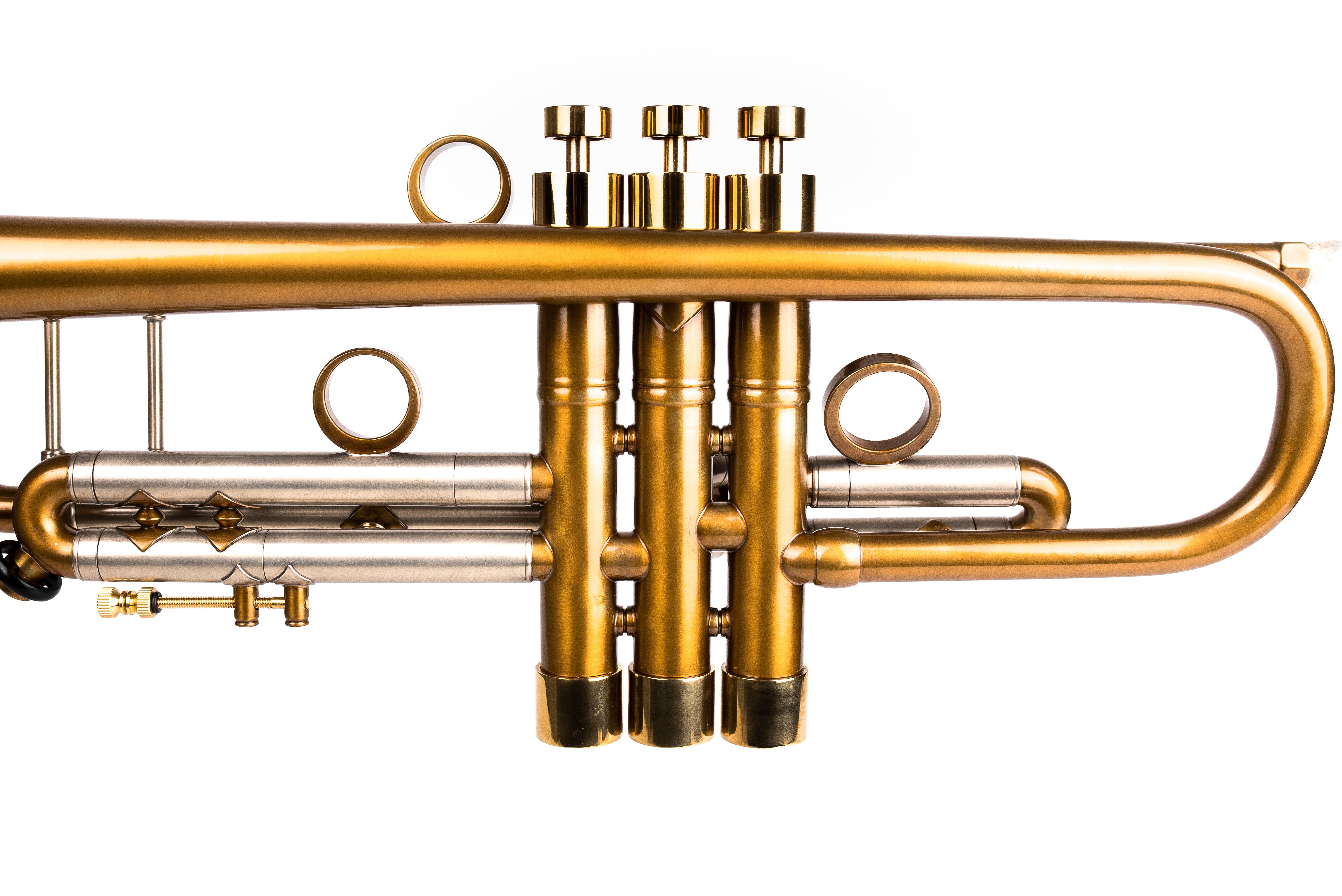 Custom Bach Stradivarius 180-37 "Honey Patina" trumpet by KGUmusic