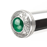 Dark silver Flute Crown for Yamaha, Pearl, Jupiter | KGUmusic
