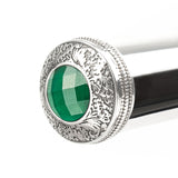 Dark silver Flute Crown for Yamaha, Pearl, Jupiter | KGUmusic