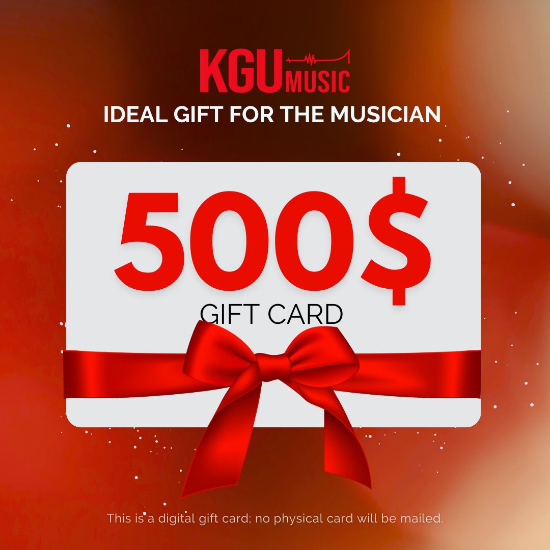 KGUmusic GIFT card 500$