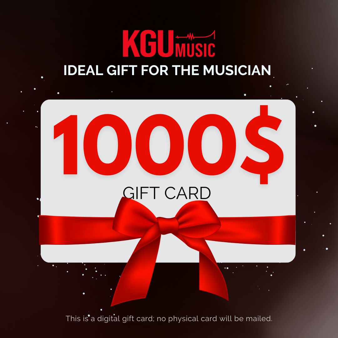 KGUmusic GIFT card 1000$