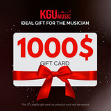 KGUmusic GIFT card 1000$