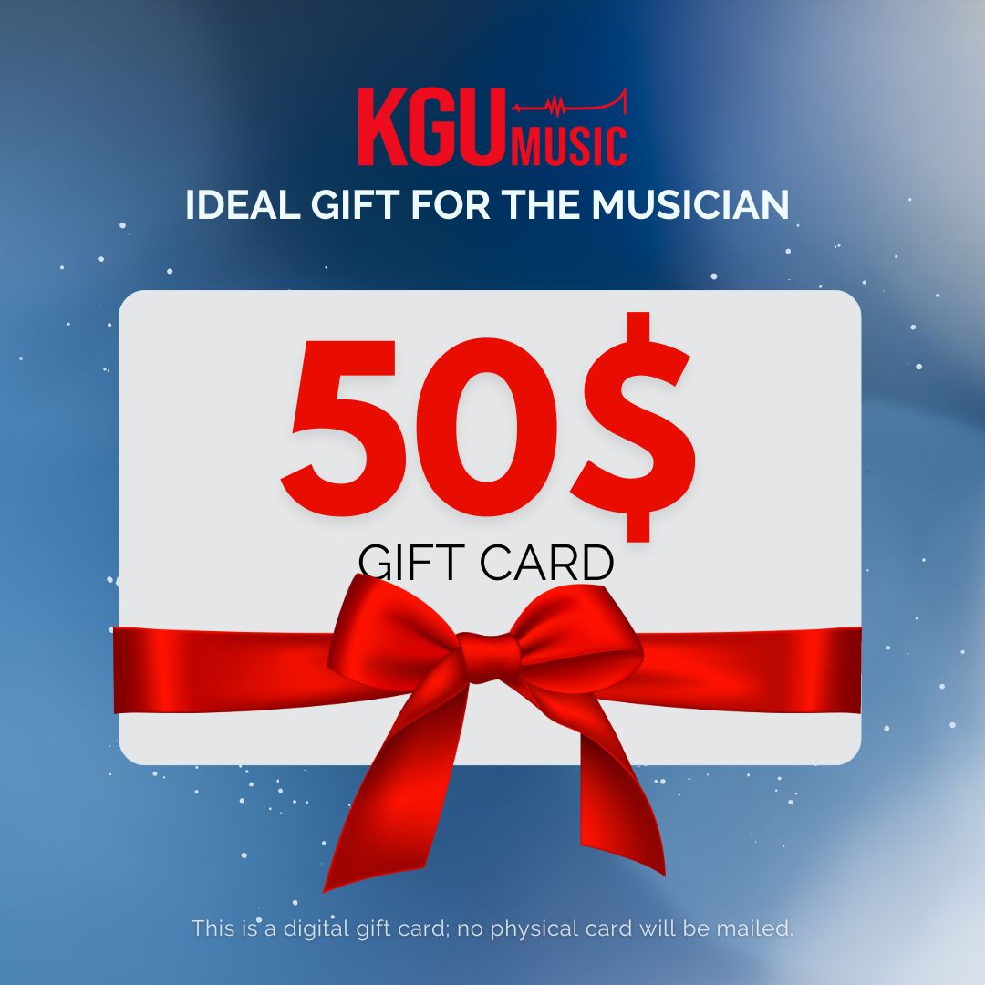 KGUmusic GIFT card 50$