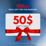 KGUmusic GIFT card 50$