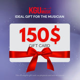 KGUmusic GIFT card 150$