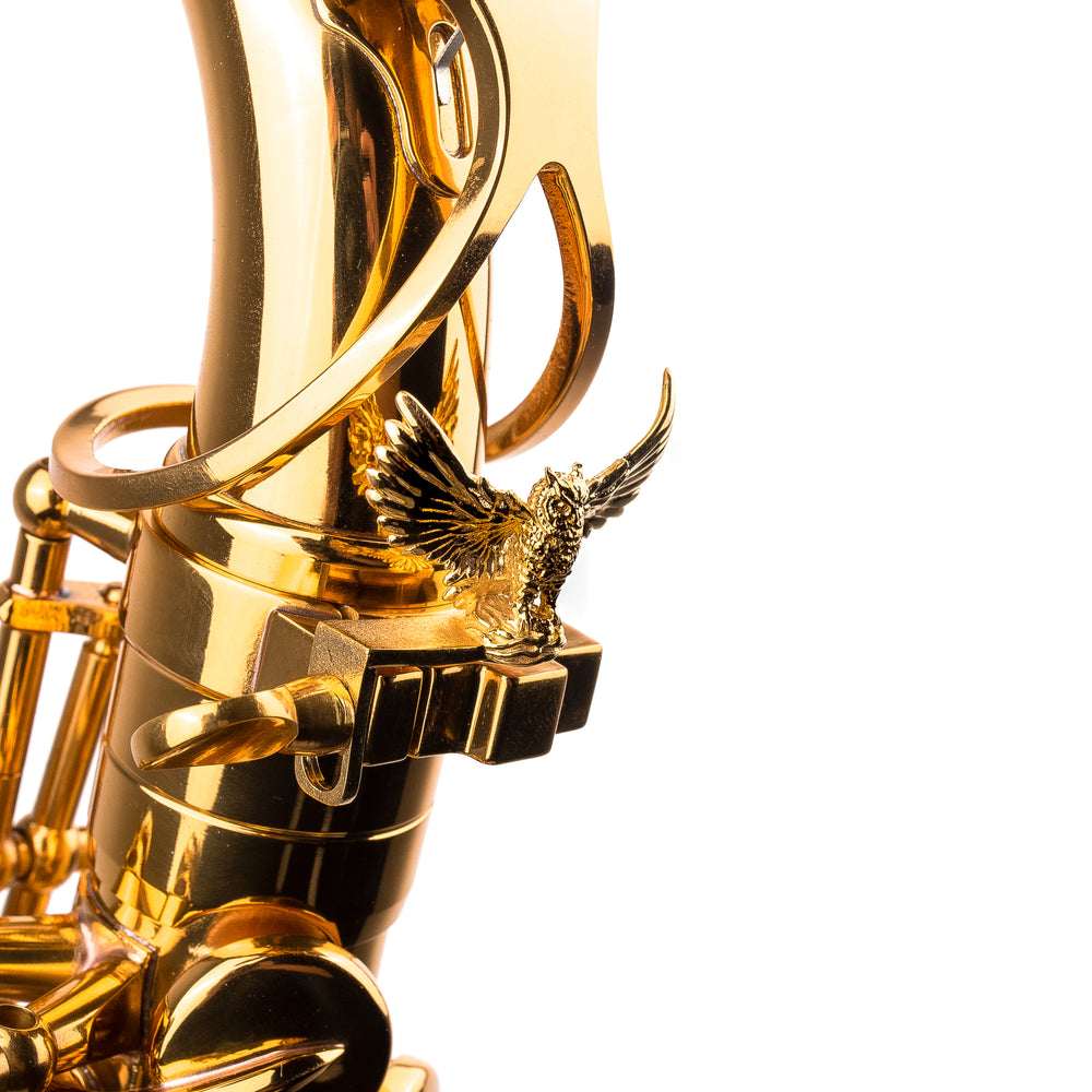 Saxophone ArtTone Booster | Tone Enhancer | Owl Design