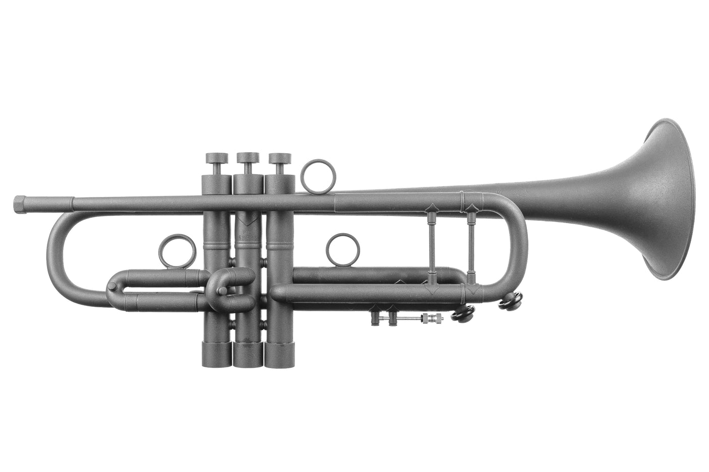 Matte Grey Edition Bach Stradivarius 180-37 by KGUmusic
