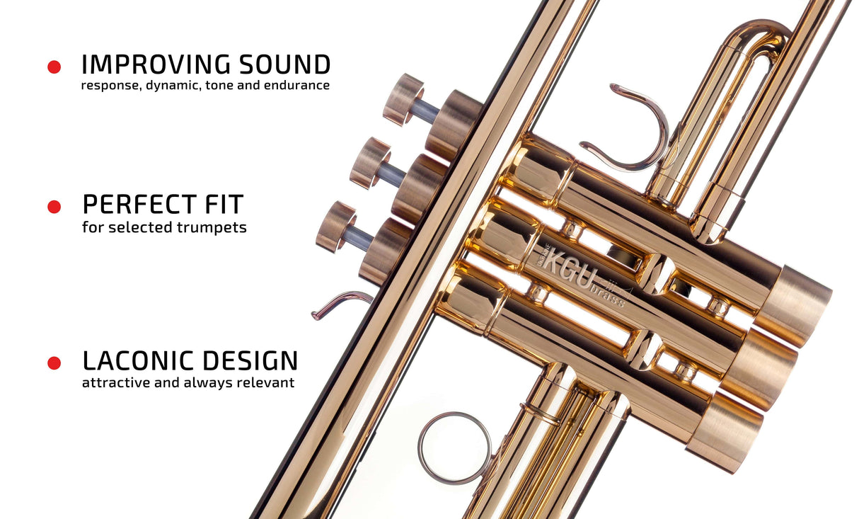 TRUMPET HEAVY TRIM KIT. KGUMUSIC (Aqua Nozzle GIFT)