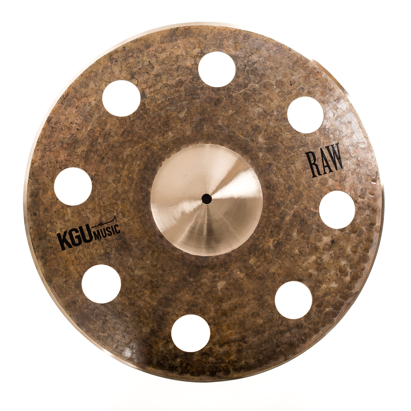 KGUmusic 19” FX Crash RAW Series Cymbal for Jazz Music