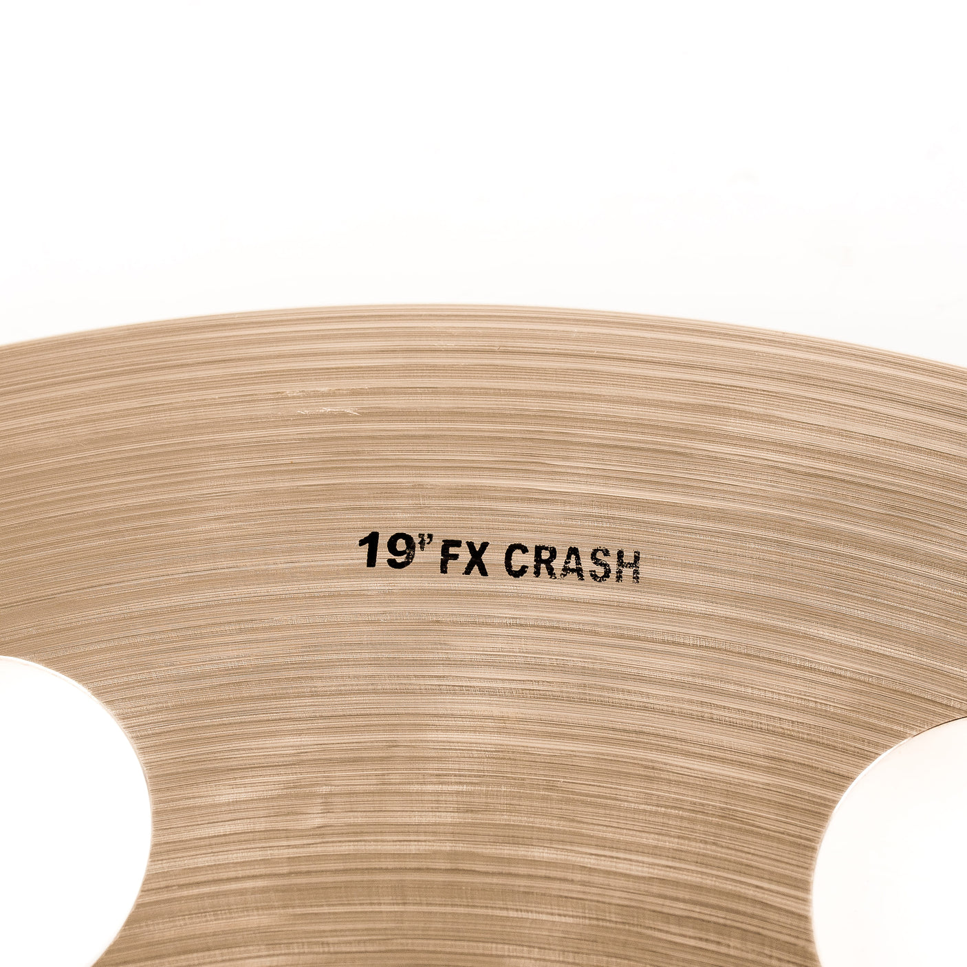 KGUmusic 19” FX Crash RAW Series Cymbal for Jazz Music