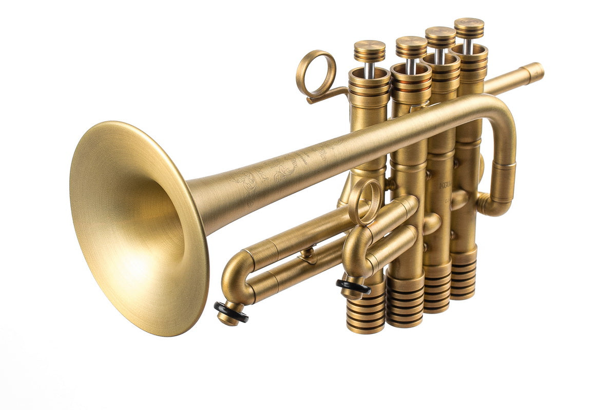 KGUmusic Bb/A Piccolo Trumpet – Hybrid with Bach Stradivarius Artisan Bell