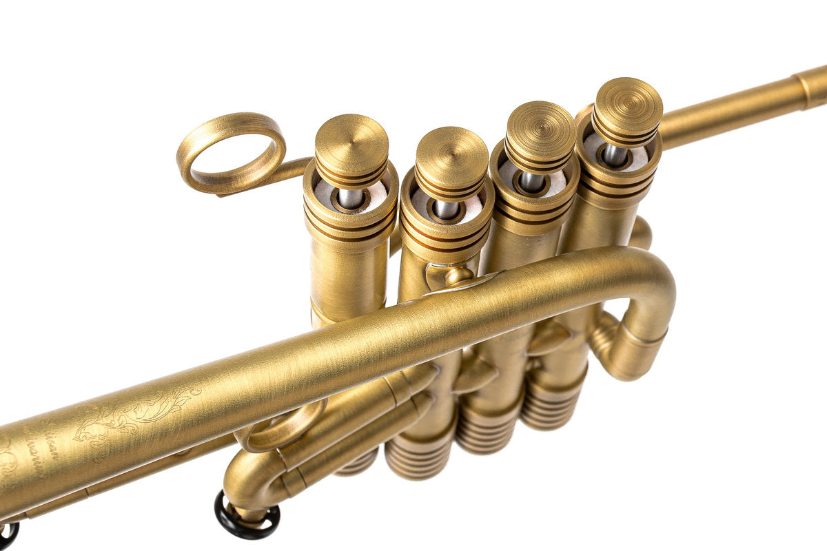 KGUmusic Bb/A Piccolo Trumpet – Hybrid with Bach Stradivarius Artisan Bell