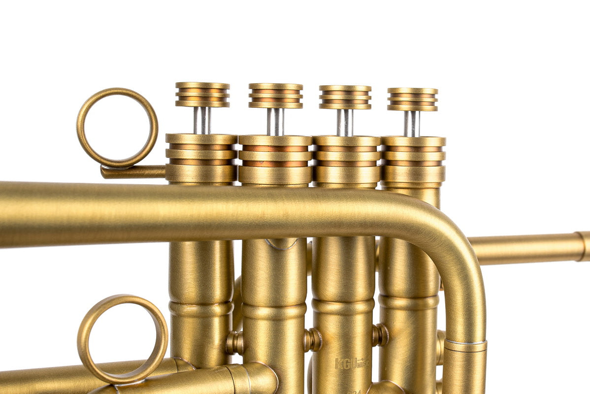 KGUmusic Bb/A Piccolo Trumpet – Hybrid with Bach Stradivarius Artisan Bell