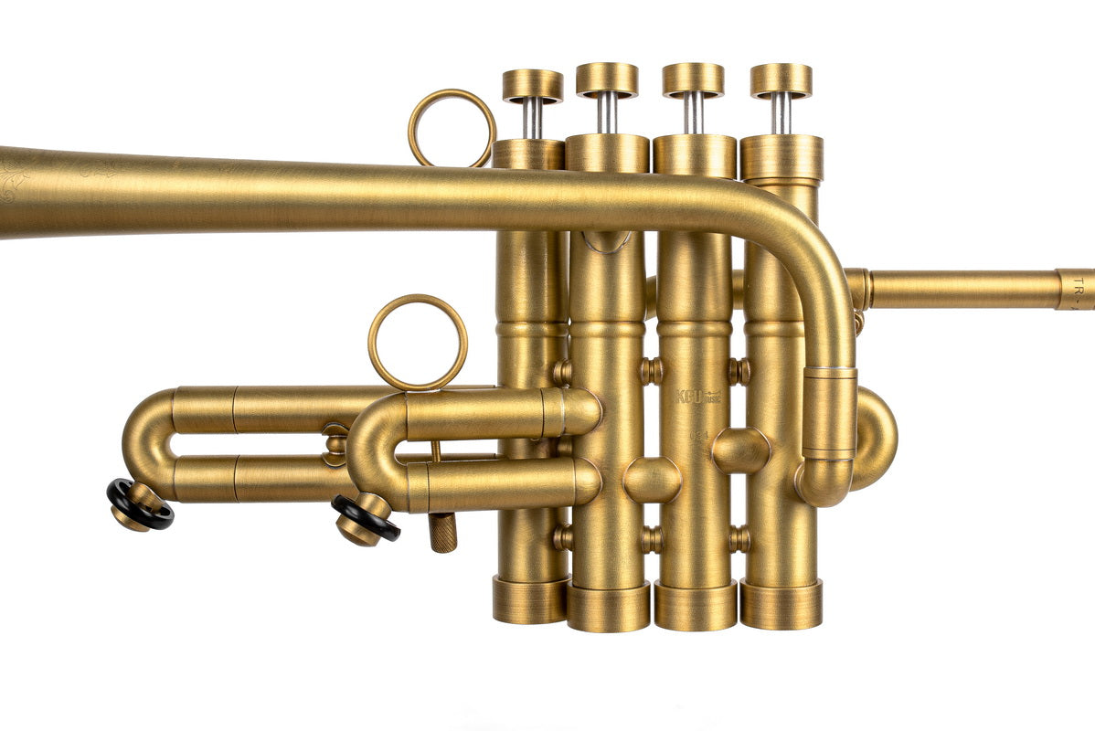 KGUmusic Bb/A Piccolo Trumpet – Hybrid with Bach Stradivarius Artisan Bell
