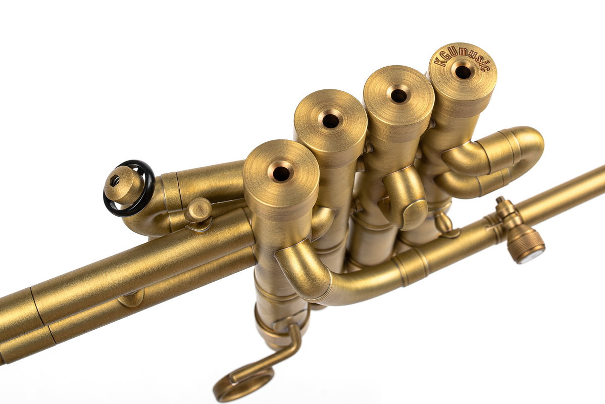 KGUmusic Bb/A Piccolo Trumpet – Hybrid with Bach Stradivarius Artisan Bell