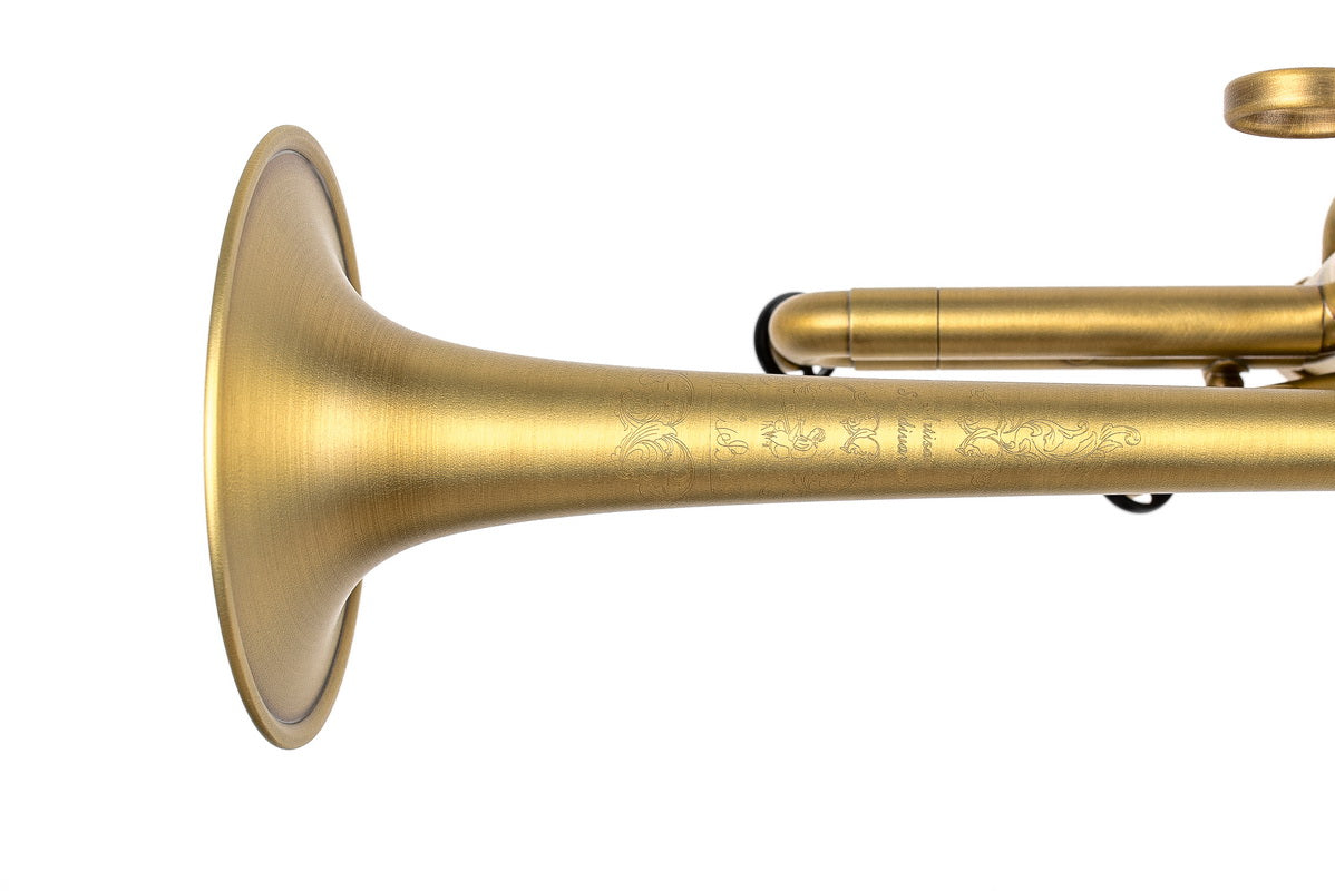 KGUmusic Bb/A Piccolo Trumpet – Hybrid with Bach Stradivarius Artisan Bell