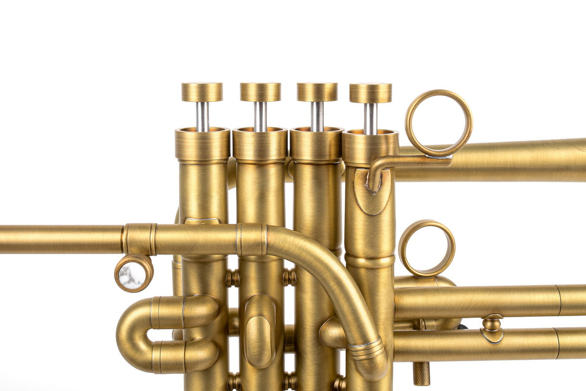 KGUmusic Bb/A Piccolo Trumpet – Hybrid with Bach Stradivarius Artisan Bell