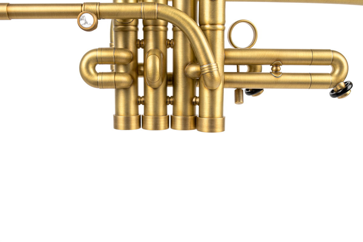 KGUmusic Bb/A Piccolo Trumpet – Hybrid with Bach Stradivarius Artisan Bell
