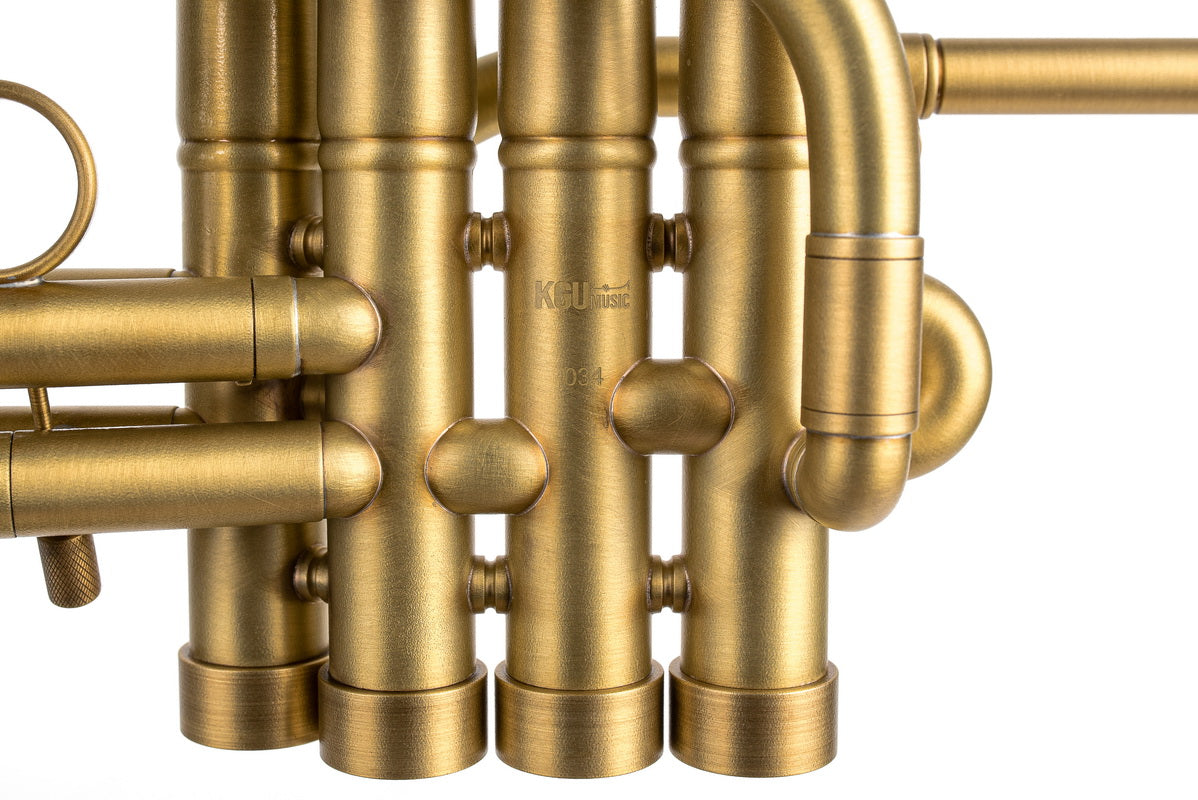KGUmusic Bb/A Piccolo Trumpet – Hybrid with Bach Stradivarius Artisan Bell